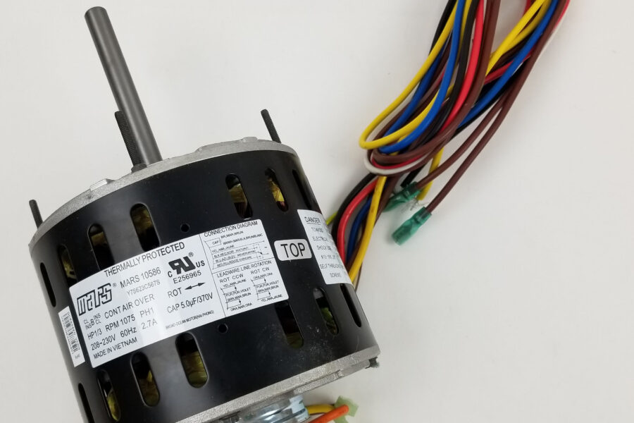 NEW Listing! FREE EXPEDITED PRIORITY MAIL Shipping! Mars 10586 Furnace Blower HVAC Motor 1/3HP 1075RPM 3 Speed 208-230Vac NEW