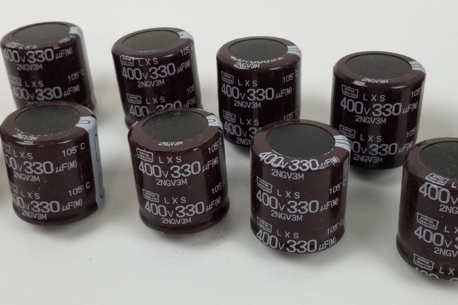 NEW Listing! FREE EXPEDITED PRIORITY MAIL Shipping! Electrolytic Capacitor 330uF 400V Nippon Chemi-Con ELXS401VSN331MR30S 10pcs NEW