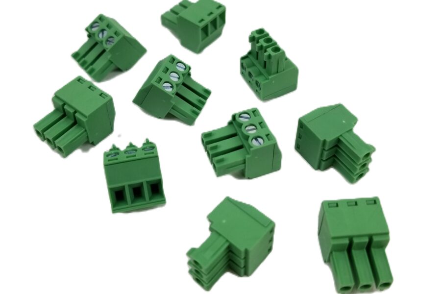 NEW Listing! FREE Shipping! OSTTJ0331530 3 Pin Terminal Block Pluggable Screw Terminal 3.81mm 28-16AWG 10pcs