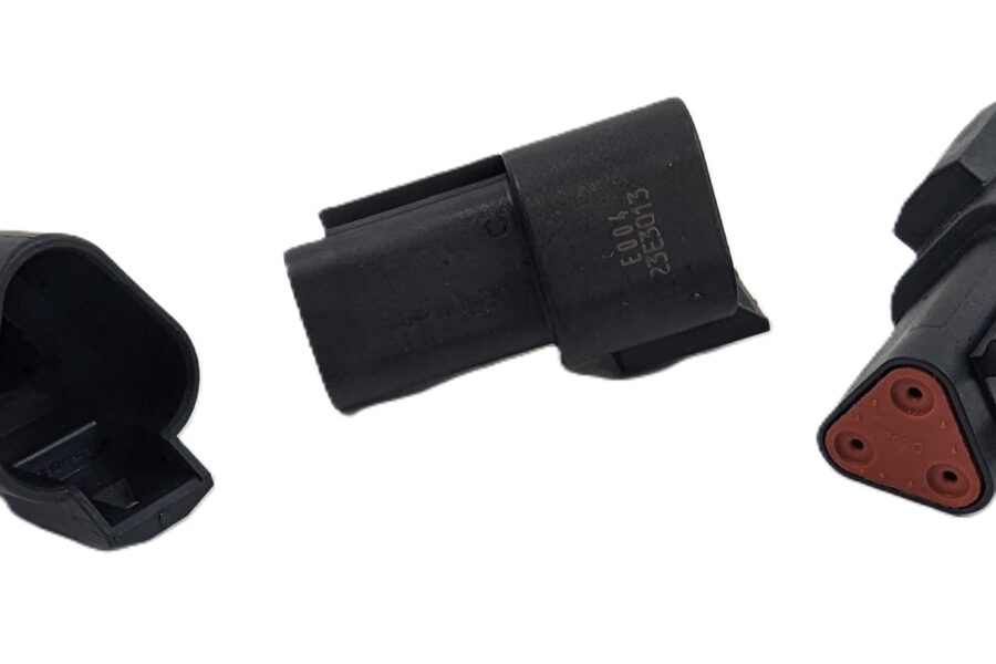 NEW Listing! FREE EXPEDITED PRIORITY MAIL Shipping! 850 TE Connectivity DT04-3P-E004 Connector Receptacle Black Polyamide NEW