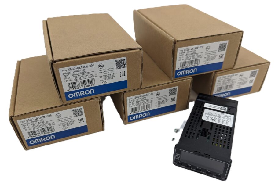 NEW Listing! FREE EXPEDITED PRIORITY MAIL Shipping! 5 Omron E5GC-QX1ACM-308 Digital Temperature Controller Panel Mount Multi-Range