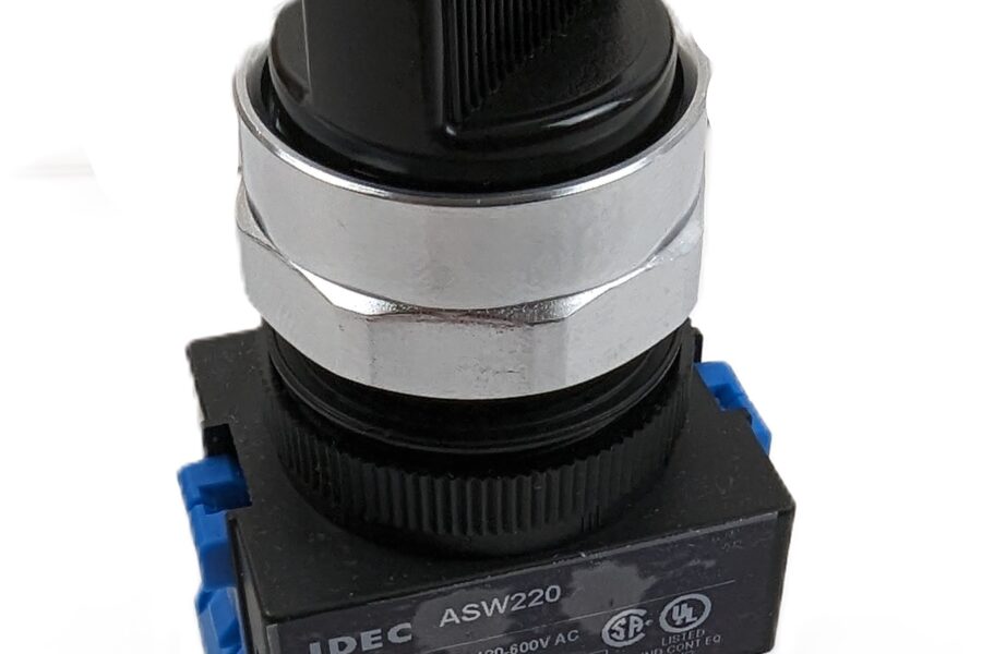 NEW Listing! FREE EXPEDITED PRIORITY MAIL Shipping! IDEC ASW220 Selector Switch 2-Position Maintained 2NO Panel Mnt 22mm TW Series