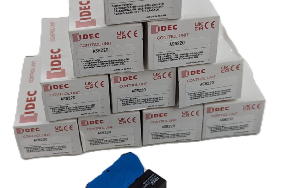 NEW Listing! FREE EXPEDITED PRIORITY MAIL Shipping! 10 IDEC ASW220 Selector Switch 2Position Maintained 2NO Panel Mnt 22mm TW Series