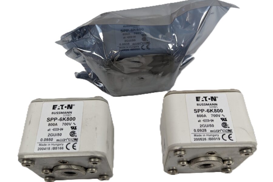 NEW Listing! FREE EXPEDITED PRIORITY MAIL Shipping! 3 Eaton SPP-6K800 Bussmann Series Semiconductor Fuse 800A 700V 2GU/50 NEW