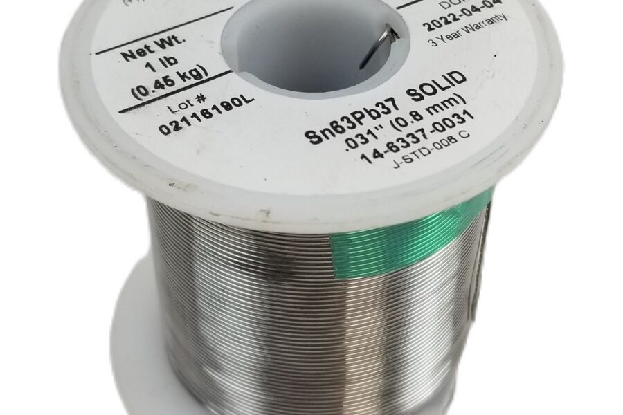 NEW Listing! FREE EXPEDITED PRIORITY MAIL Shipping! 1lb Kester 14-6337-0031 Solder .031″ 0.8mm 63/37 Sn63 Pb37 Solid 20AWG NEW