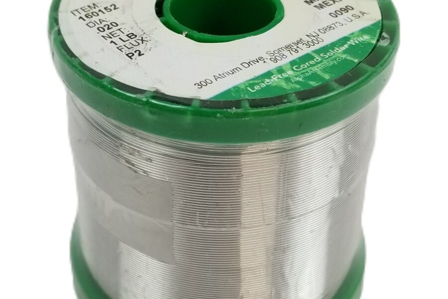 NEW Listing! FREE EXPEDITED PRIORITY MAIL Shipping! 1lb Alpha 160152 Halogen Free HF-850 Solder .020″ SAC305 Telecore P2 NoClean NEW