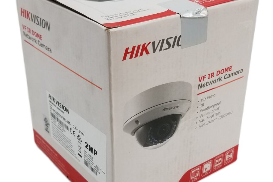 NEW Listing! FREE EXPEDITED PRIORITY MAIL Shipping! Hikvision DS-2CD2722FWD-IZS 2MP WDR Dome Network Camera w/IR Outdoor Vandal NEW