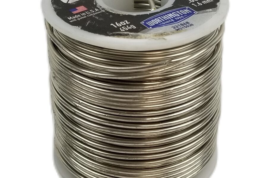 NEW Listing! FREE EXPEDITED PRIORITY MAIL Shipping! 1lbs 97/3 Lead Free Solder Worthington .062inch 1.6mm Dia. Rosin Core 331868 NEW
