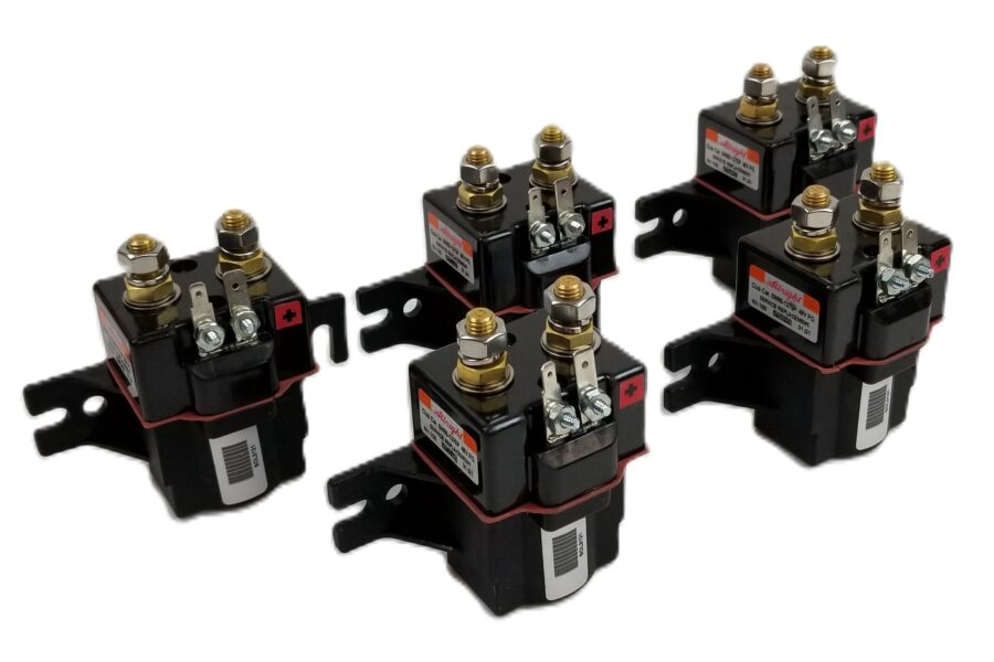 NEW Listing! FREE EXPEDITED PRIORITY MAIL Shipping! 5 Genuine Club Car Albright SW80-1275P Solenoid 48V 1995+ DS & Precedent NEW