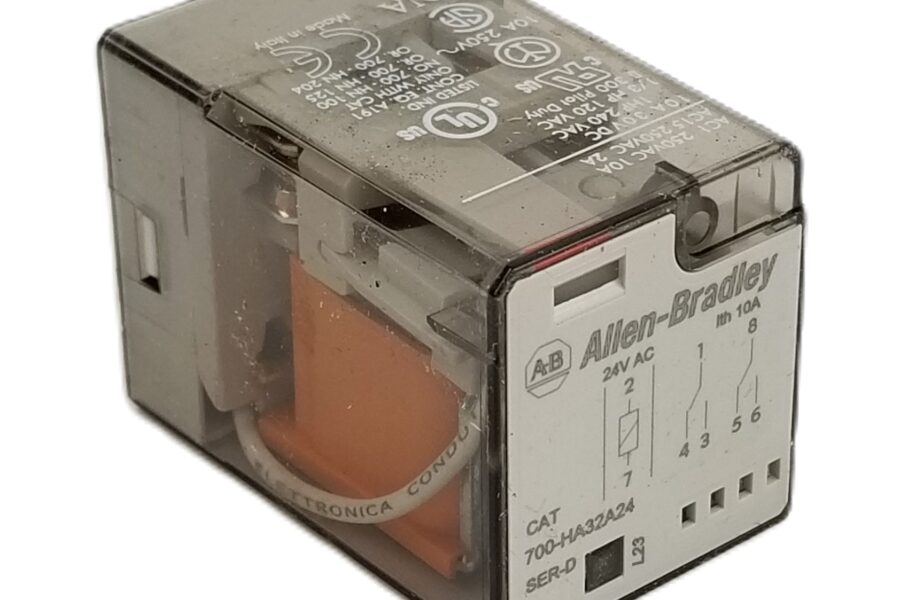 NEW Listing! FREE Shipping! Allen-Bradley 700-HA32A24 Relay General Purpose Plug-In 10A 24Vac Coil DPDT NEW