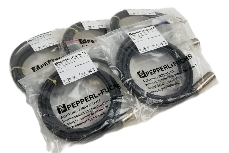 NEW Listing! FREE EXPEDITED PRIORITY MAIL Shipping! 5 Pepperel+Fuchs NBB8-18GM50-E2-M Inductive Proximity Sensor 8mm 5-60Vdc NEW