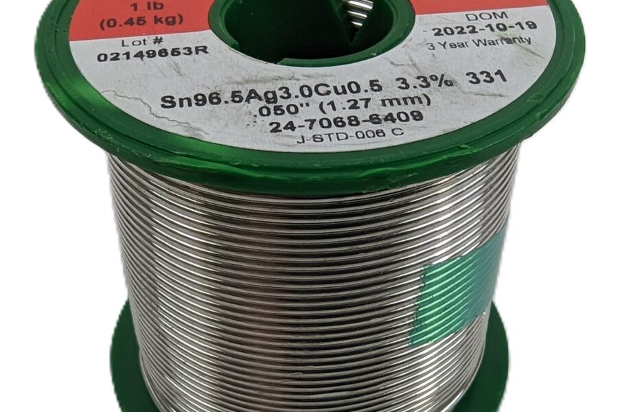 NEW Listing! FREE EXPEDITED PRIORITY MAIL Shipping! Kester 24-7068-6409 Silver Solder .050″ SAC305 96.5%Sn 3%Ag .5%Cu 3.3% 331 Flux