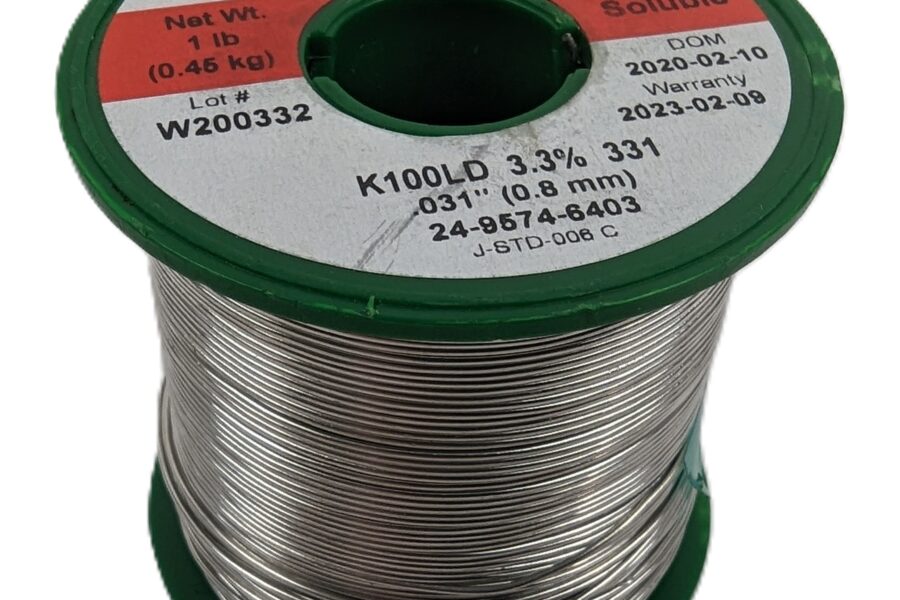 NEW Listing! FREE EXPEDITED PRIORITY MAIL Shipping! Kester 24-9574-6403 Lead Free K100LD Alloy Wire Solder .031″ .8mm  331 Flux NEW