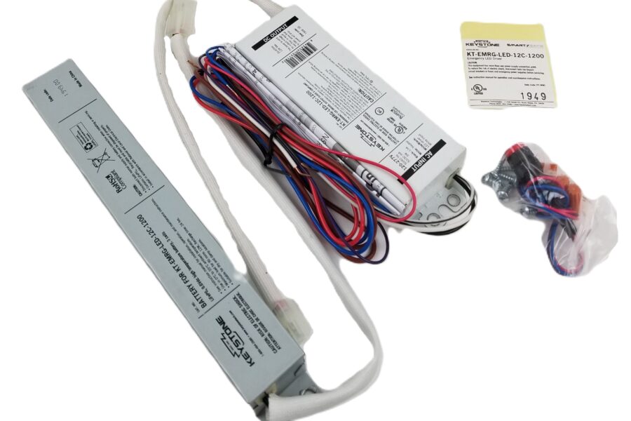 NEW Listing! FREE EXPEDITED PRIORITY MAIL Shipping! Keystone KT-EMRG-LED-12C-1200 Emergency Backup LED Driver Kit 12Watt Battery NEW