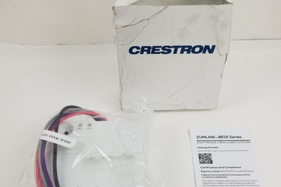 NEW Listing! FREE EXPEDITED PRIORITY MAIL Shipping! Zum M201933 ZUMLINK-JBOX-16A-LV Lighting Load Dimmer Wired Junction Box-Mounted