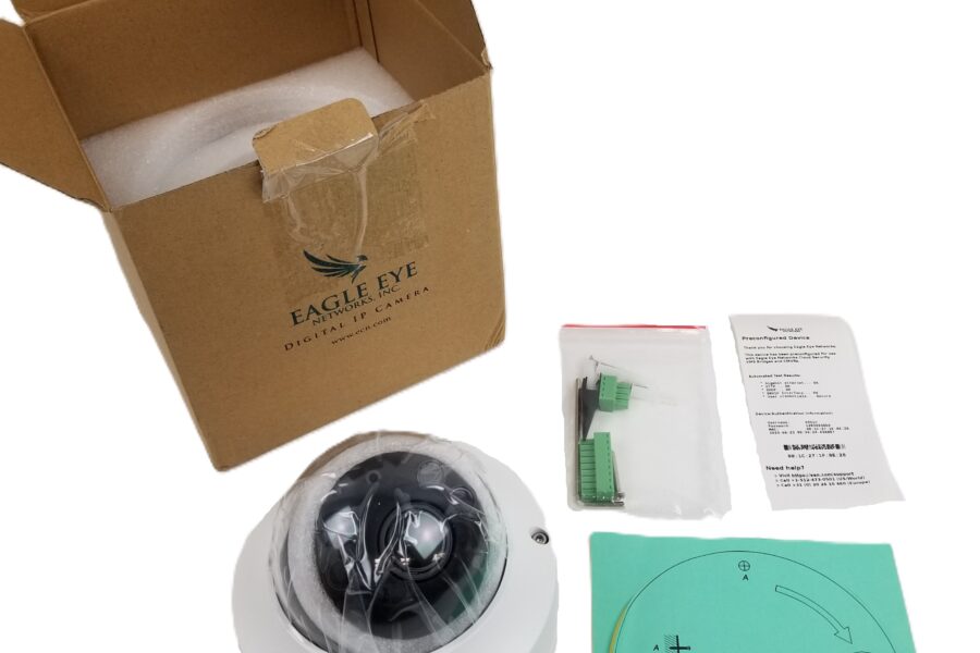 NEW Listing! FREE EXPEDITED PRIORITY MAIL Shipping! Eagle Eye Networks EN-CDUD-009a DD09 4MP In/Outdoor Dome Camera 2.7-13.5mm NEW