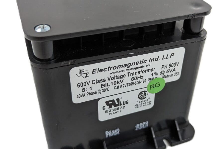 NEW Listing! FREE EXPEDITED PRIORITY MAIL Shipping! Electromagnetic 2VT469-600-120 Voltage Transformer 600VacPRI 120VacSec 3Phase