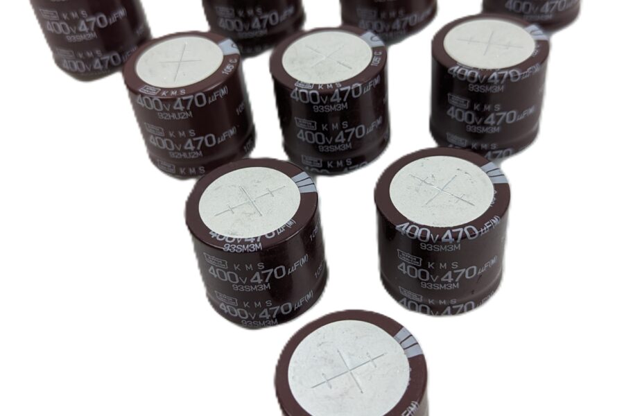 NEW Listing! FREE EXPEDITED PRIORITY MAIL Shipping! 10 Electrolytic Capacitor 470uF 400V 20% Nippon Chemi-Con EKMS401VSN471MA30S NEW