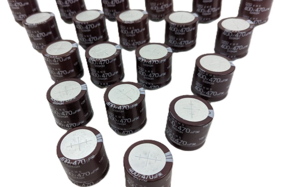NEW Listing! FREE EXPEDITED PRIORITY MAIL Shipping! 20 Electrolytic Capacitor 470uF 400V 20% Nippon Chemi-Con EKMS401VSN471MA30S NEW