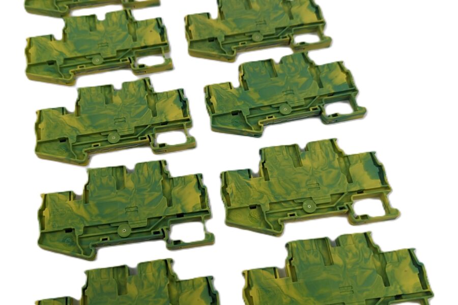 NEW Listing! FREE EXPEDITED PRIORITY MAIL Shipping! 10 Phoenix Contact PTTB 4-PE Terminal Block Protective Conductor DoubleLevel NEW
