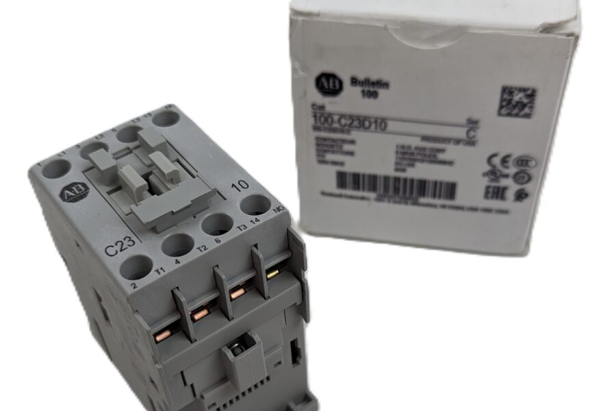 NEW Listing! FREE EXPEDITED PRIORITY MAIL Shipping! Allen-Bradley 100-C23D10 Contactor 23A 110/120V 3 NO Main Poles 1 NO AUX NEW