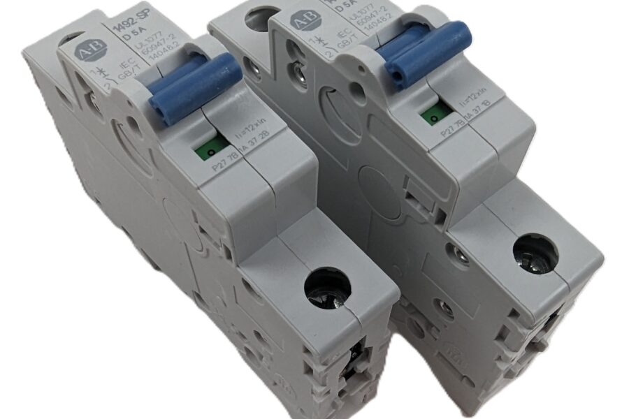 NEW Listing! FREE EXPEDITED PRIORITY MAIL Shipping! 2 Allen-Bradley 1492-SPM1D050 Supplementary Protector 5A 1-Pole Trip Curve D NEW