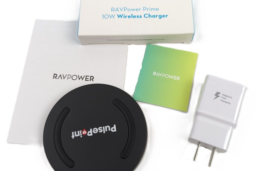 NEW Listing! FREE Shipping! RAVPower RP-PC014 Fast Charge Qi Wireless Charging Pad 10W w/Cable & Power Supply