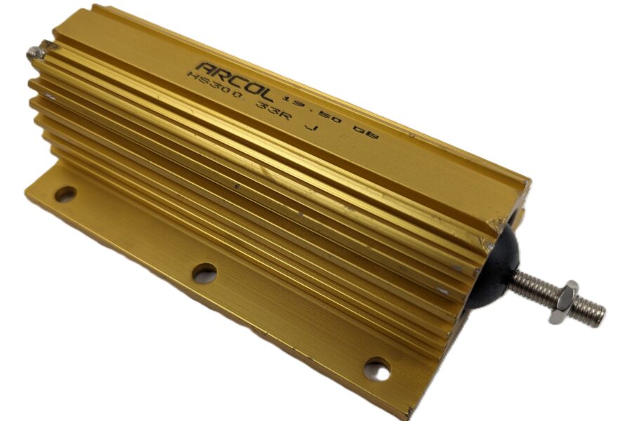 NEW Listing! FREE Shipping! ARCOL Ohmite HS300 33R J Power Resistor 33Ohm 300Watt 5% Wire Wound Chassis Mnt