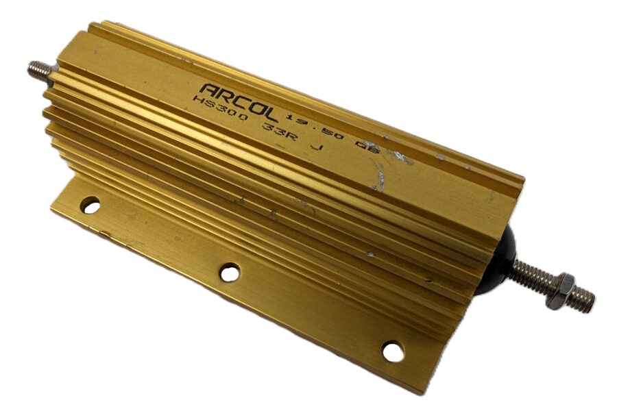 NEW Listing! FREE Shipping! Ohmite ARCOL HS300 33R J Resistor Wire Wound Power 33Ohm 300Watt 5% Chassis Mount