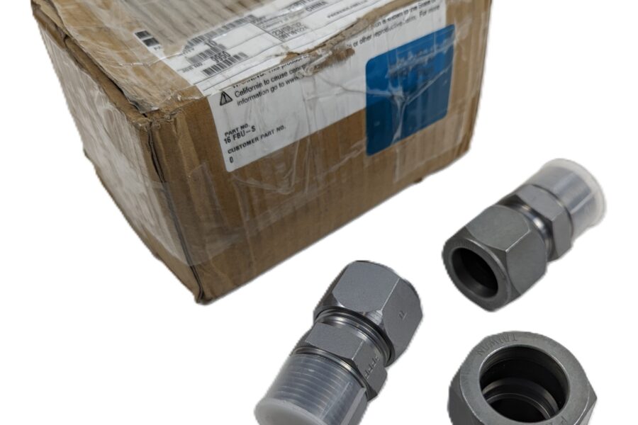 NEW Listing! FREE EXPEDITED PRIORITY MAIL Shipping! 10 Parker 16 FBU-S FERULOK-Pipe 1″ Tube x 1″ NPT Male Adapter Connector NEW