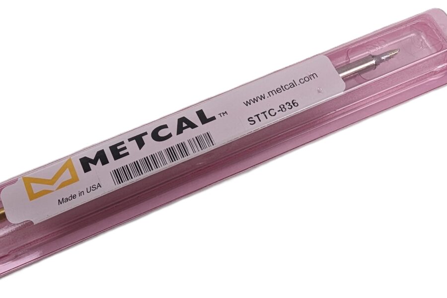 NEW Listing! FREE EXPEDITED PRIORITY MAIL Shipping! Metcal STTC-836 Soldering Tip Cartridge Chisel 30degrees 2.5mm Tip Size NEW