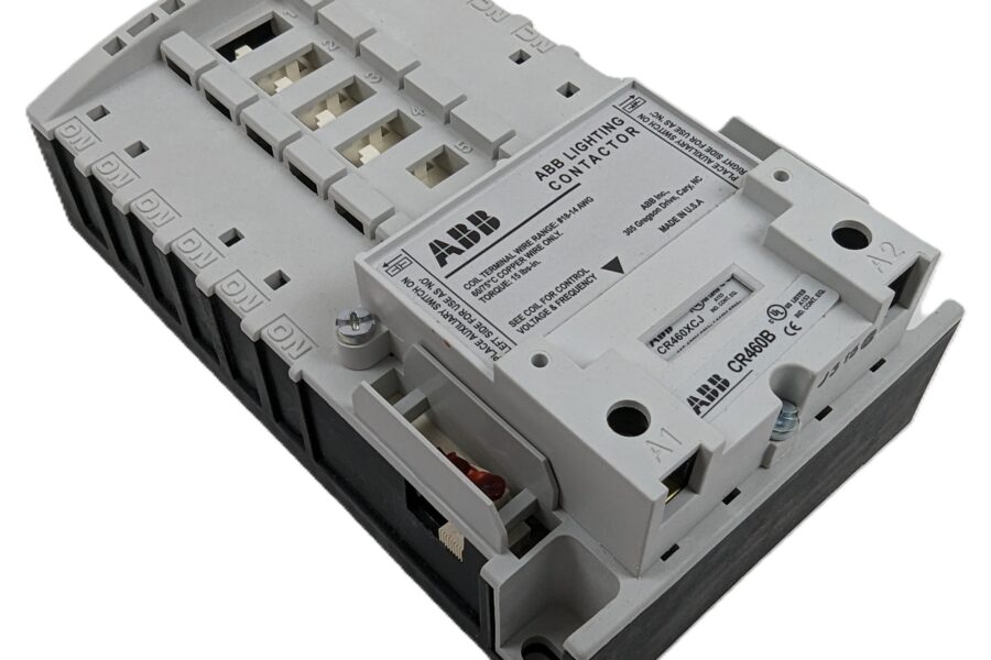 EW Listing! FREE EXPEDITED PRIORITY MAIL Shipping! ABB CR460BJ Lighting Contactor Main Base w/Coil K 110-120Vac 50/60Hz NEW