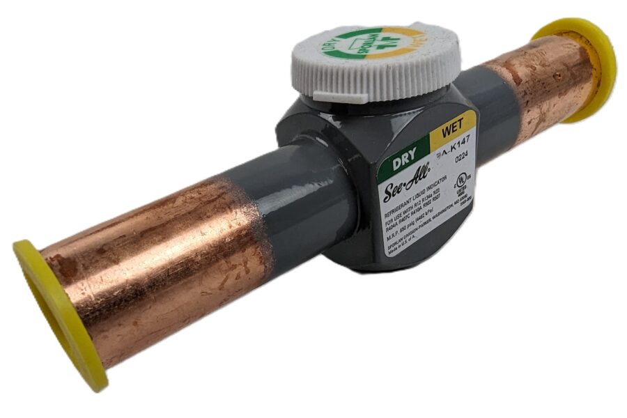 NEW Listing! FREE EXPEDITED PRIORITY MAIL Shipping! SPORLAN SA-K147 Hermetic Liquid/Moisture Indicator See-All 7/8″ ODF Copper NEW