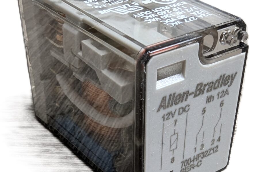 NEW Listing! FREE EXPEDITED PRIORITY MAIL Shipping! Allen-Bradley 700-HF32Z12 Relay Plug-In General Purpose 12A 12Vdc Coil DPDT NEW