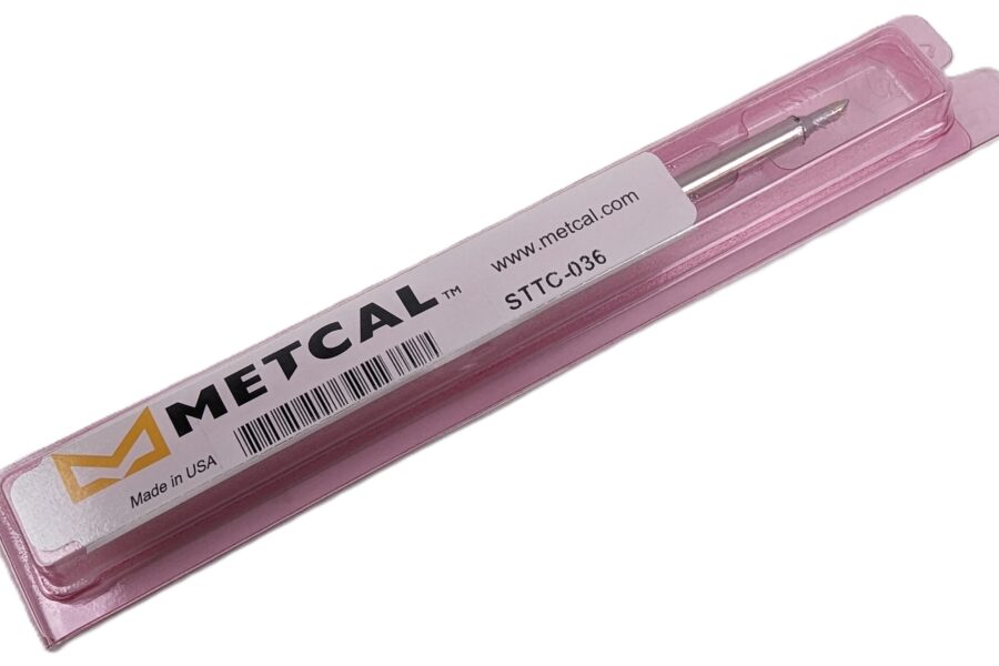 NEW Listing! FREE EXPEDITED PRIORITY MAIL Shipping! Metcal STTC-036 Soldering Tip Cartridge Chisel 30degrees 2.5mm Tip Size NEW