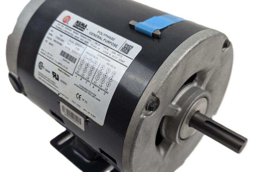 NEW Listing! FREE Shipping! US Motors D34P2AH General Purpose Polyphase Motor 3/4HP 2Speed 3PH 208-230/460V