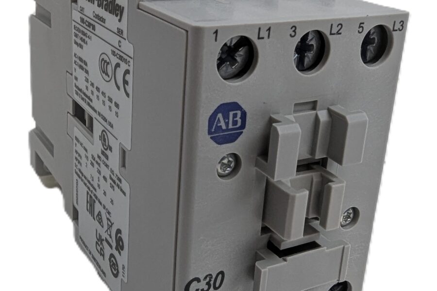 NEW Listing! FREE EXPEDITED PRIORITY MAIL Shipping! Allen-Bradley 100-C30D10 Contactor SER.C 30A 110/120Vac 3Main Poles 1 NO AUX NEW