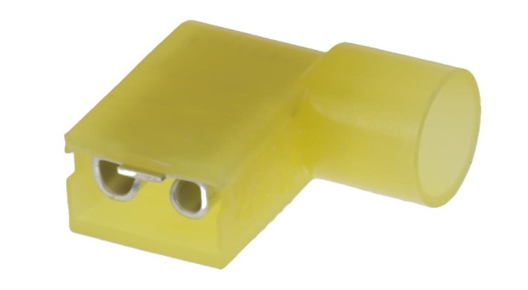 NEW Listing! FREE Shipping! 1500 Molex 0190070041 12-10AWG Yellow Rht Angle Crimp Sockets for .25″ Tab NEW