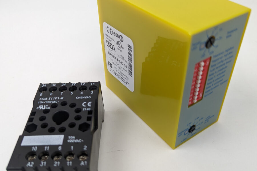 NEW Listing! FREE EXPEDITED PRIORITY MAIL Shipping! BEA MATRIX-2-S-12-24 Loop Detector Induction Vehicle Sensor 12-24Vac/Vdc NEW