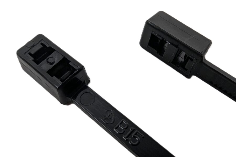 NEW Listing! FREE EXPEDITED PRIORITY MAIL Shipping! 1000 Avery Dennison 10425-0 Cable Ties 7.5″ Double Headed Black 50lb NEW