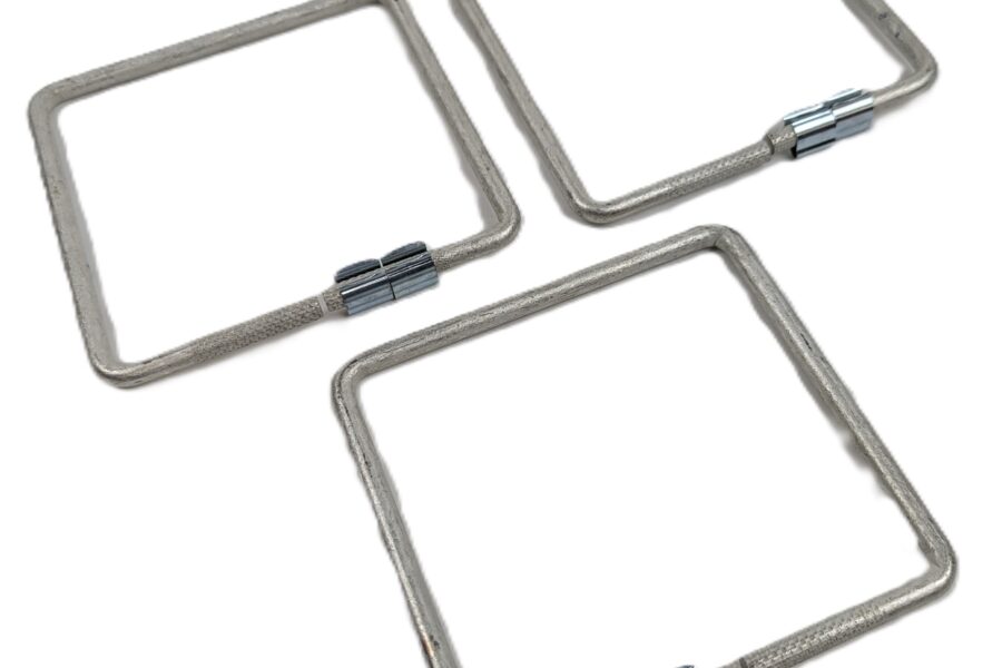 NEW Listing! FREE Shipping! 50 BURNDY J990 Copper Bail for Compression C Connector Tin Plated 178260 NEW