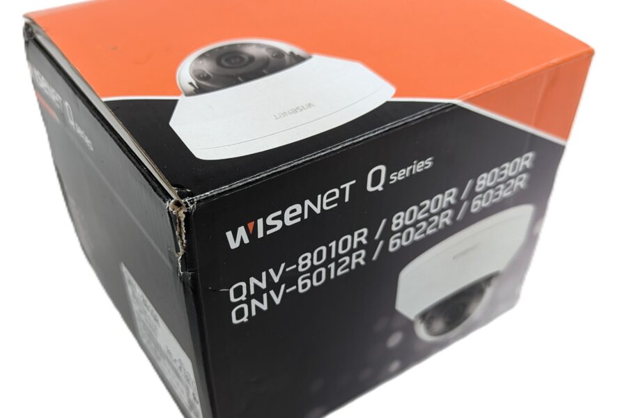 NEW Listing! FREE EXPEDITED PRIORITY MAIL Shipping! Hanwha Techwin QNV-8010R 5MP Outdoor Network Dome Wisenet Camera w/Night Vision