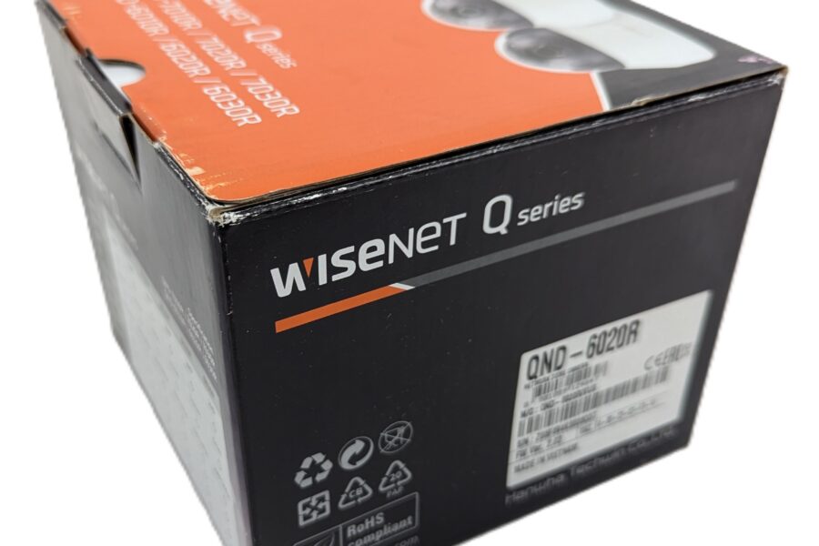 NEW Listing! FREE EXPEDITED PRIORITY MAIL Shipping! Hanwha Techwin QND-6020R 2MP 30fps Day Night Dome PoE Camera 3.6mm IR NEW