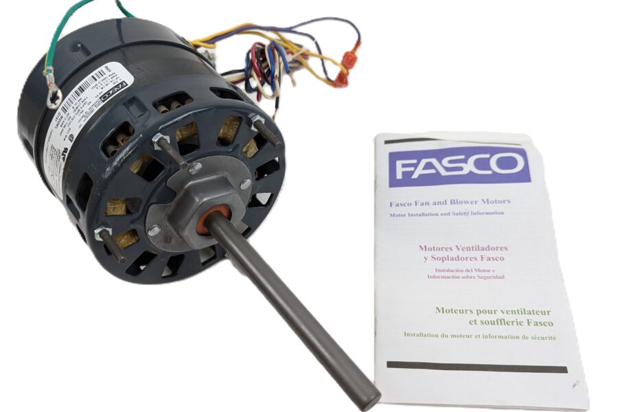 NEW Listing! FREE EXPEDITED PRIORITY MAIL Shipping! Fasco D151 Fan and Blower Motor 1/4 1/5 1/6HP 1050RPM 3Speed 230Vac 60Hz PH1 NEW