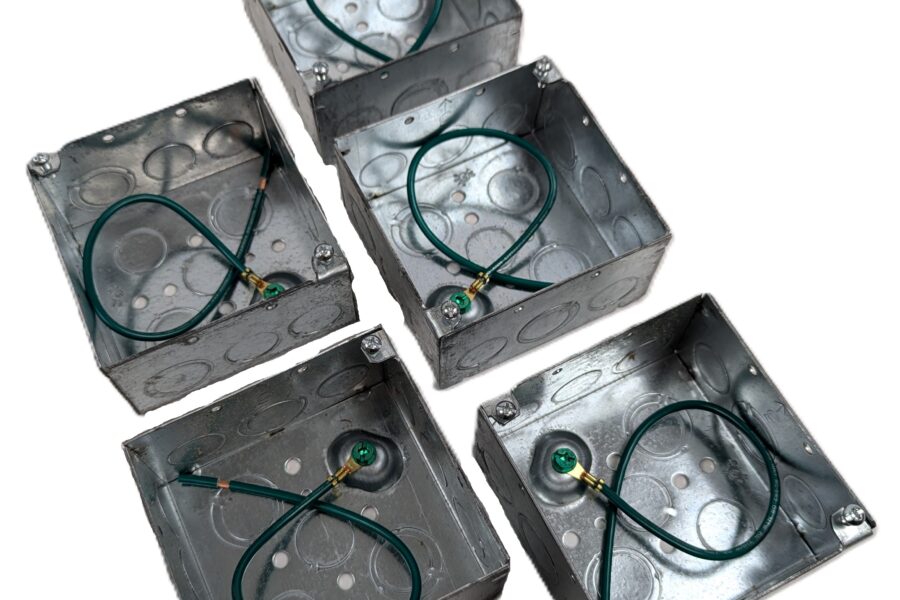 NEW Listing! FREE EXPEDITED PRIORITY MAIL Shipping! 5 Raco 232SM Electrical Box 4″x4″x2.125″ w/10 1/2″ KOs & 6TKO’s 10″#12 Wire NEW