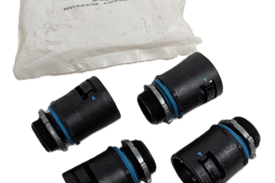 NEW Listing! FREE Shipping! 5 Kimball Midwest 29622 3/4 x 3/4 AdaptaFlex Straight Conduit Fitting IP68  NEW