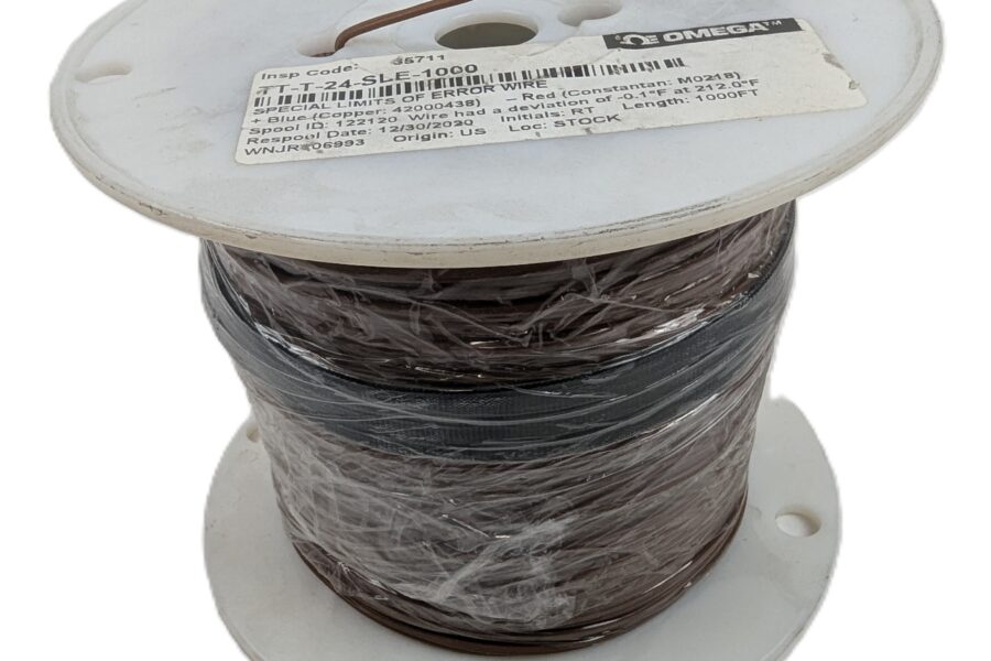 NEW Listing! FREE EXPEDITED PRIORITY MAIL Shipping! 1000ft Omega TT-T-24-SLE-1000 Thermocouple Wire T Type Duplex Insulated NEW