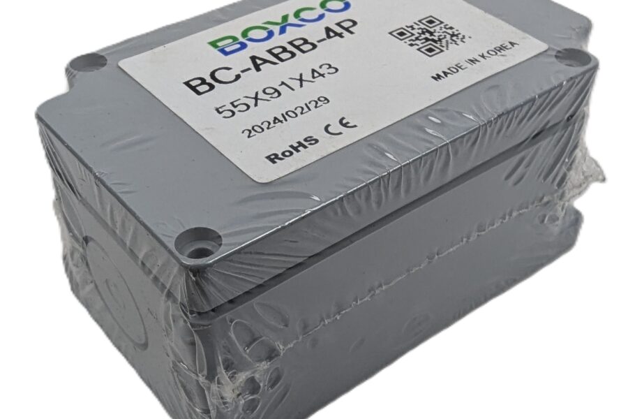 NEW Listing! FREE Shipping! BOXCO BC-ABB-4P Terminal Block Junction Box Plastic ABS 4 Position IP66/7 NEW