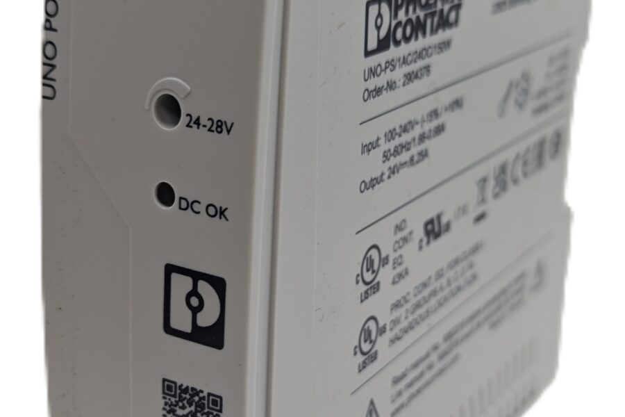 NEW Listing! FREE EXPEDITED PRIORITY MAIL Shipping! Phoenix Contact 2904376 Power Supply In:100-240V Out:24Vdc UNO-PS/1AC/24DC/150W
