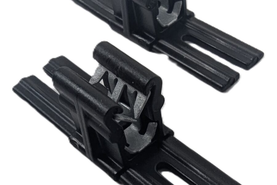 NEW Listing! FREE Shipping! 500 HellermannTyton 151-03404 Edge Clip/Tape Clip Pnl Thickness.04-.12″ 1.6″ NEW